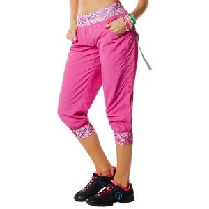 Zumba Old School Cargo Capris Large-Medium